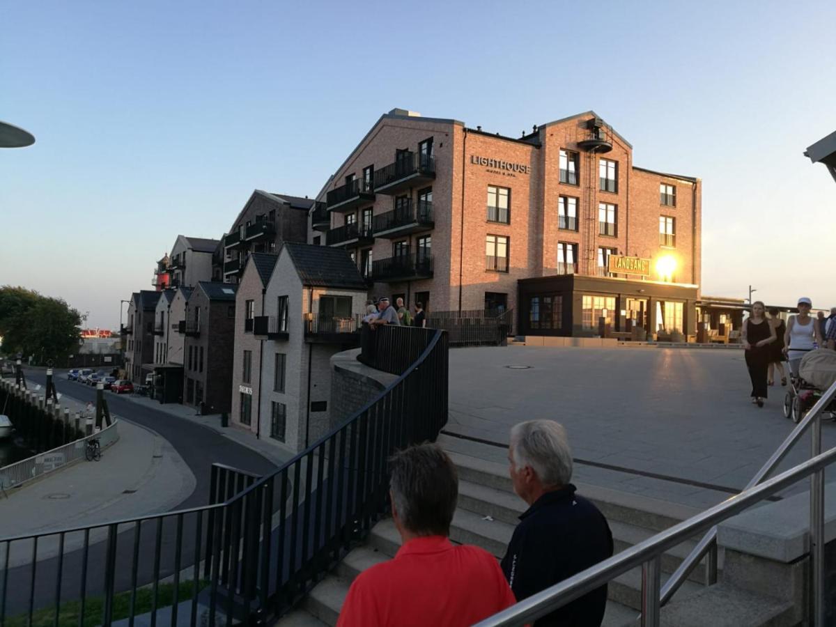 Fewo Schroeder - Bude 63A - Mit Strandkorb Am Meer - Inklusive Bettwaesche Und Handtuecher Westerdeichstrich Bagian luar foto