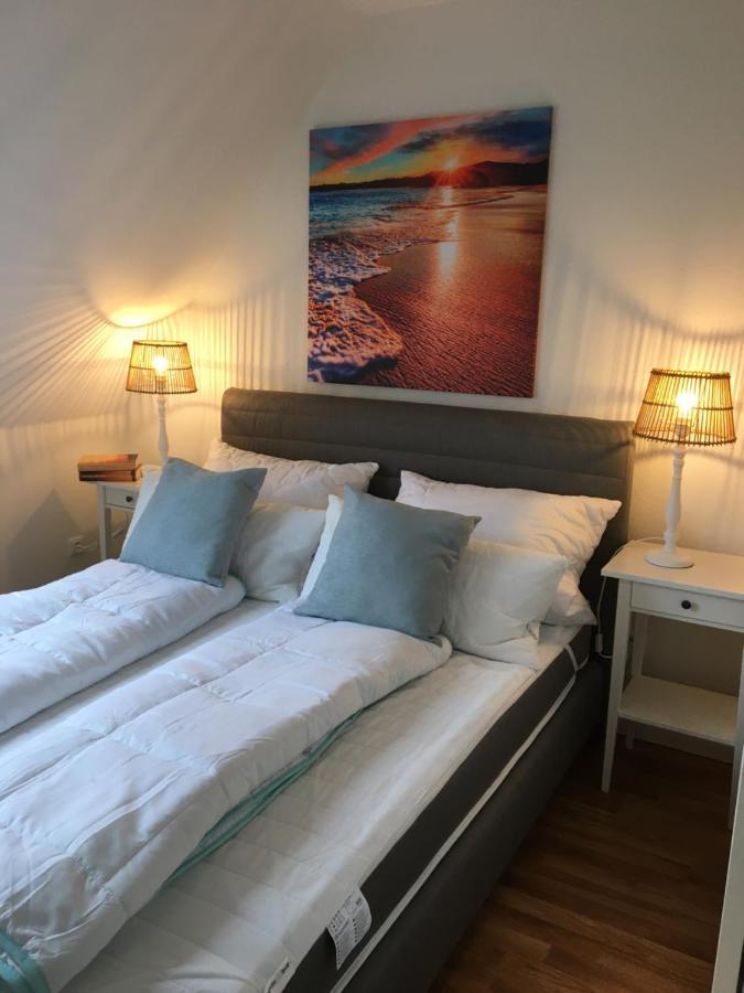 Fewo Schroeder - Bude 63A - Mit Strandkorb Am Meer - Inklusive Bettwaesche Und Handtuecher Westerdeichstrich Bagian luar foto